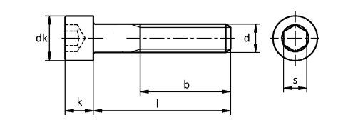 İmbus cıvata DIN 912